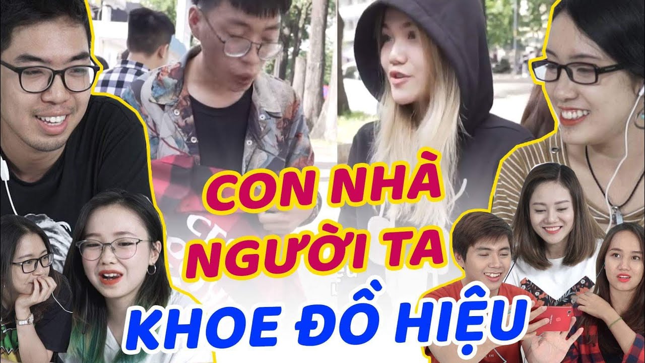 Schannel REACTION - CHO&Aacute;NG V&Aacute;NG KHI NGHE C&Aacute;C BẠN RICHKIDS SHOW H&Agrave;NG HIỆU !