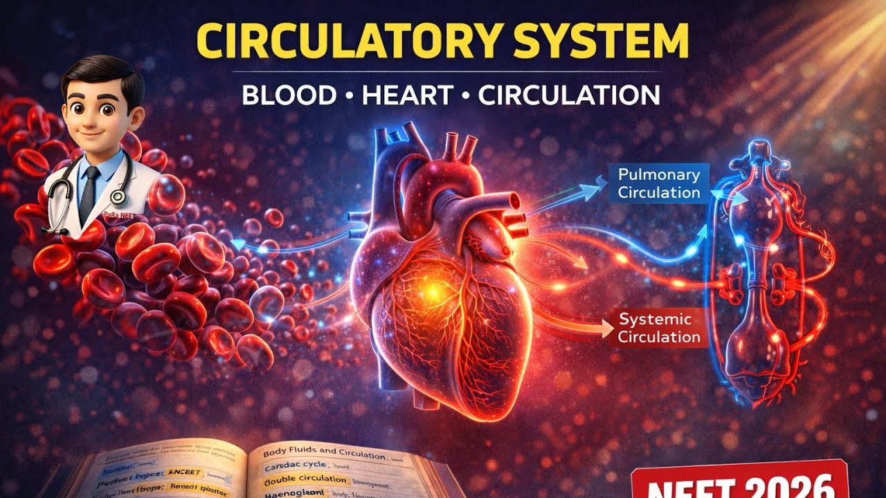 Complete Respiratory System | Breathing & Exchange of Gases | NCERT Class 11 Biology | NEET 2026