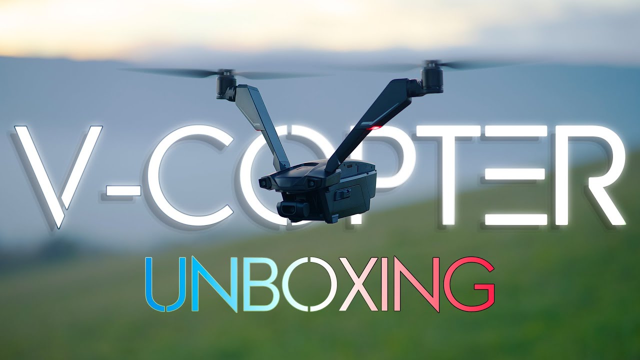 CE drone que je n'attendais PLUS - UNBOXING V-COPTER FR - nKo x @HOVERAir_official