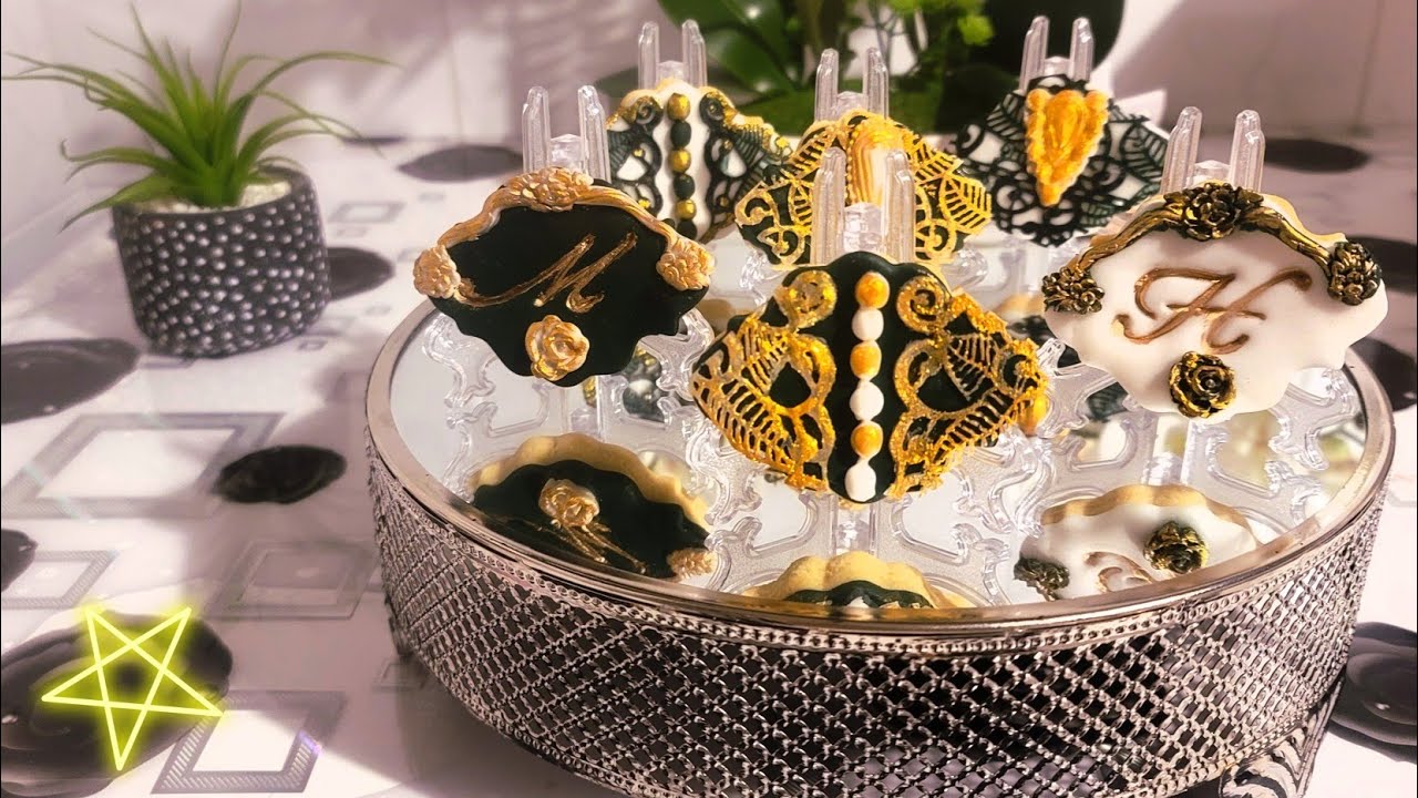 sablé personnalisé thème mariage henné party #صابلي
