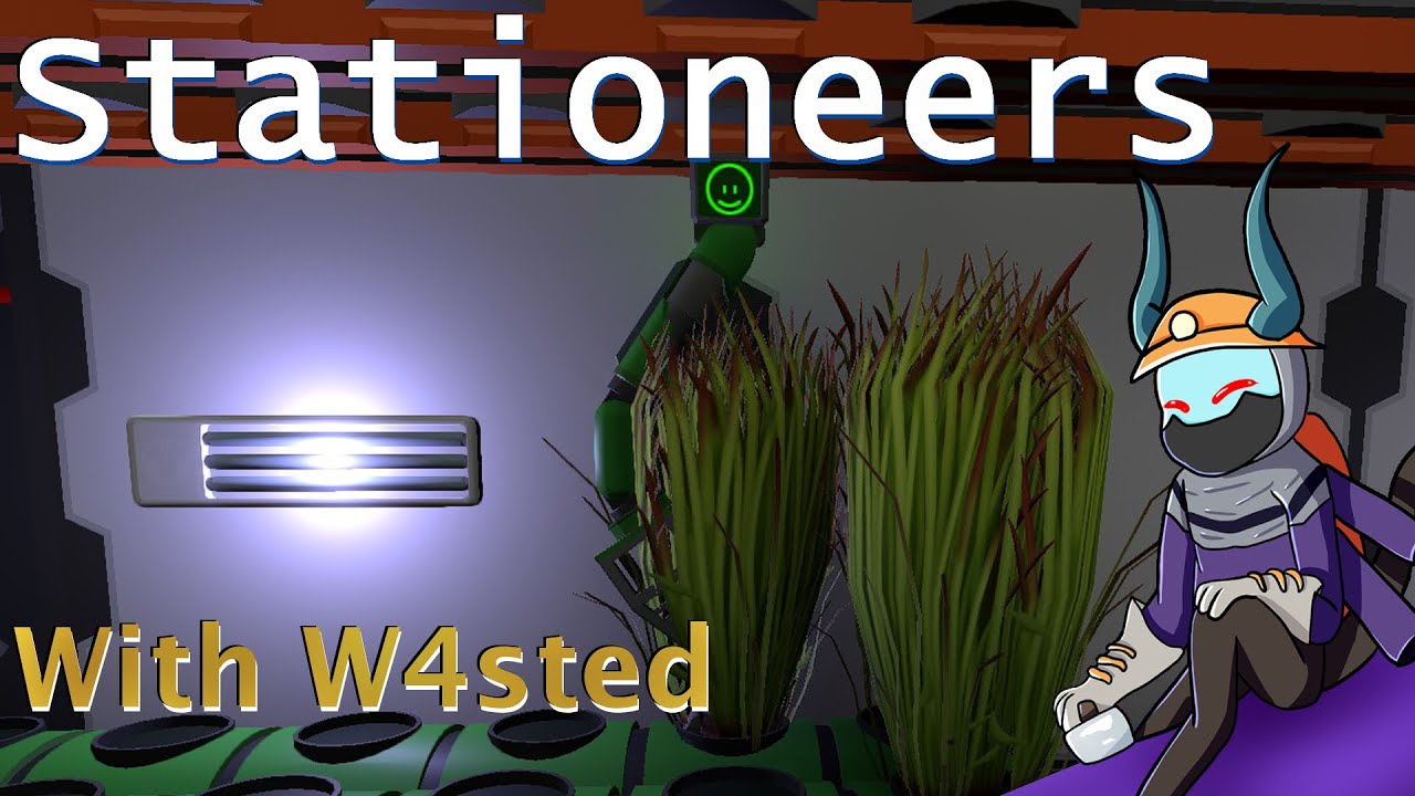 Frolicking Around With LaRrE In The Switchgrass | Stationeers with @w4stedspace Day 21