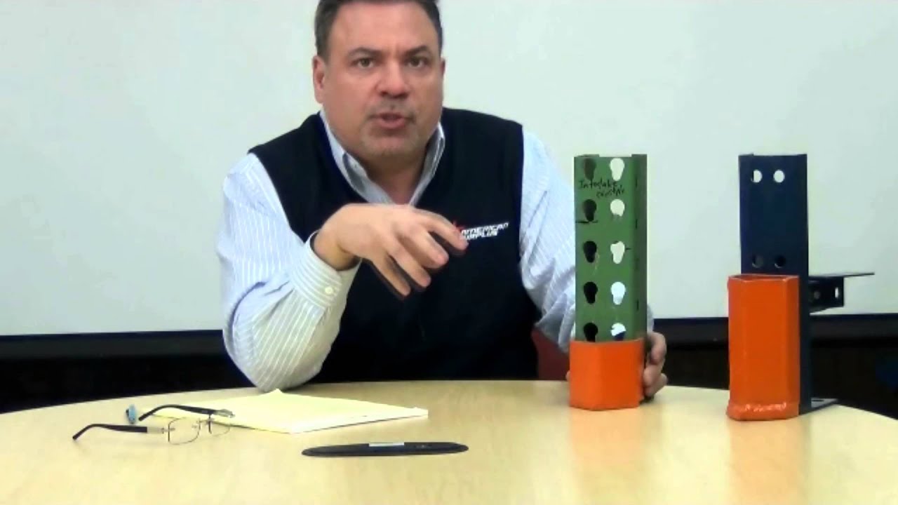 USED BULL NOSE PROTECTOR: Racking Frame Protector