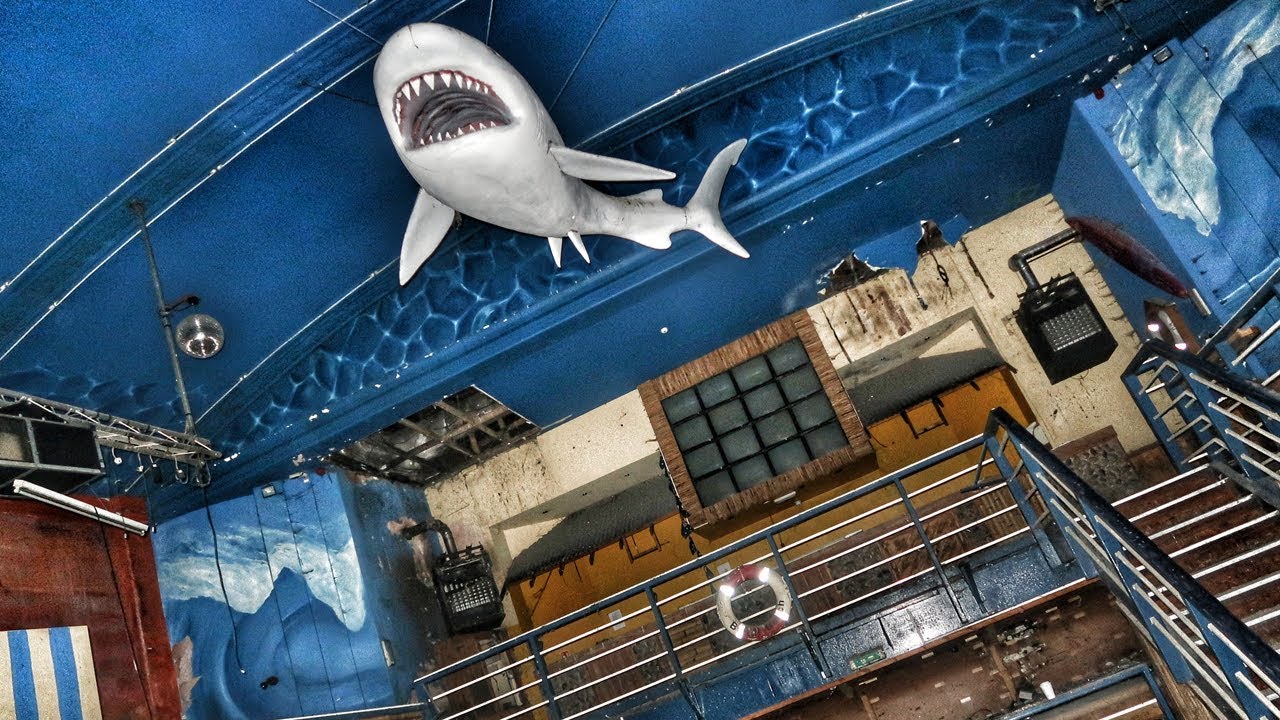 Abandoned Nightclub....... With a Shark