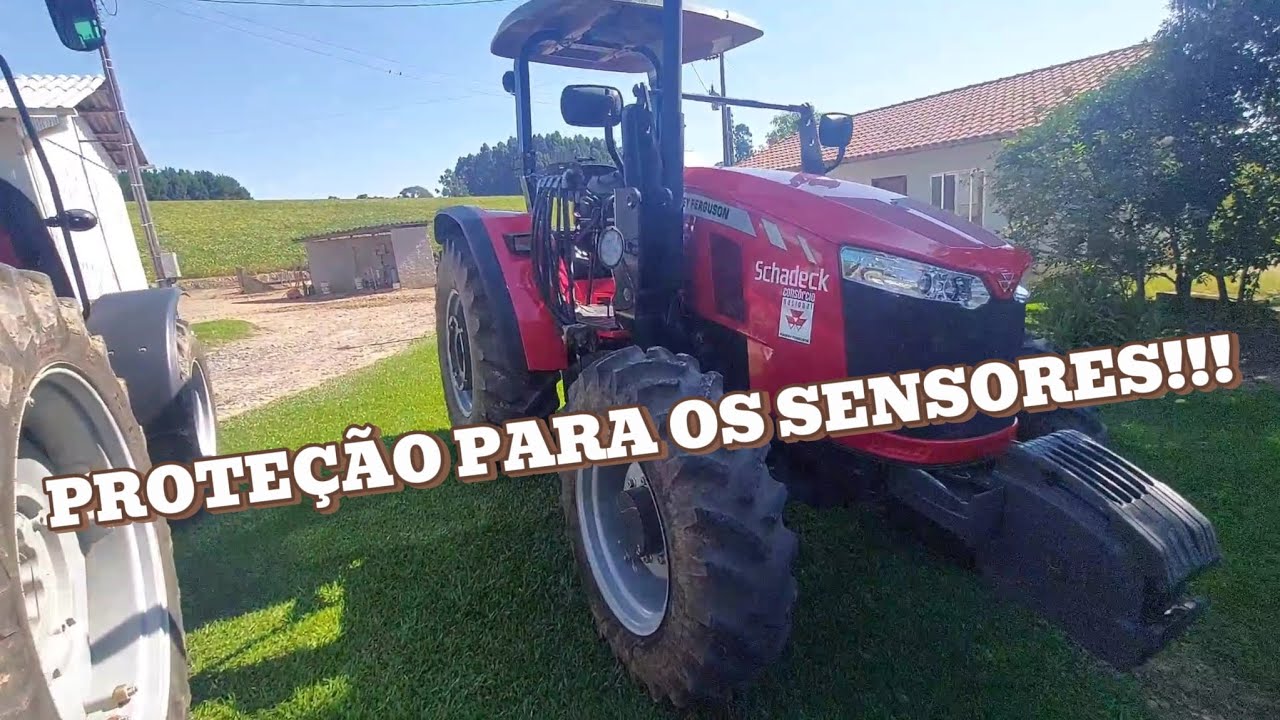 MASSEY FERGUSON 4707 COM PROTEÇÃO PARA OS SENSORES...