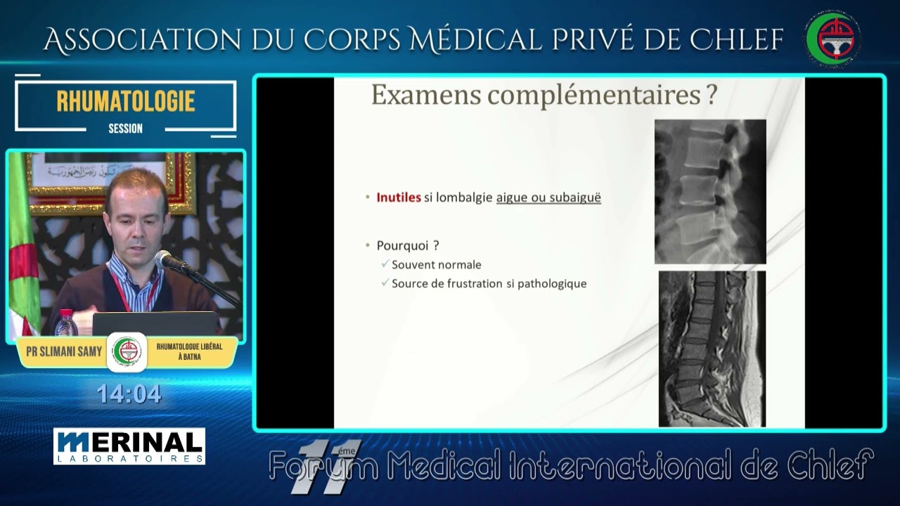 Pr SAMY SLIMANI : Rhumatologie