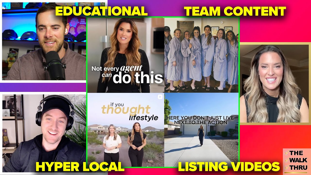The Weekly Content Formula That Gained This Agent 100,000 Followers | The Walk Thru 185
