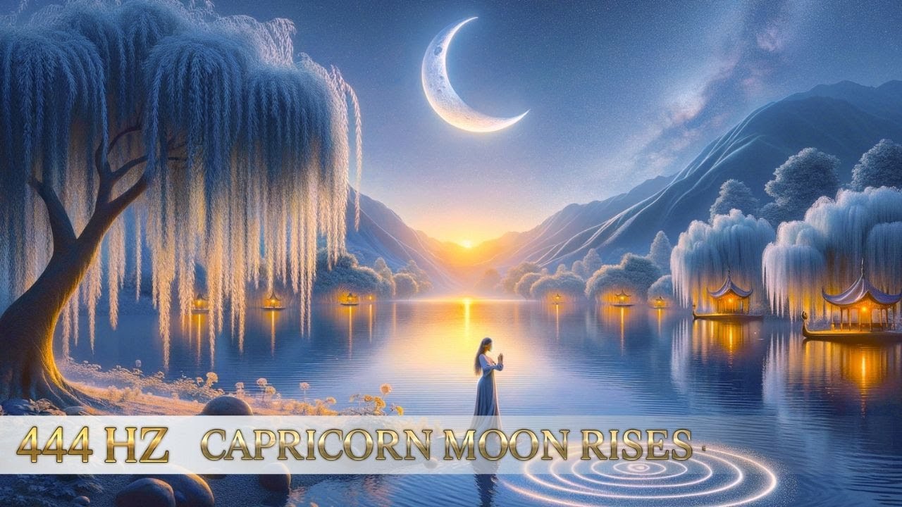 444HZ Capricorn New Moon Song | Manifestation Journey, Soul