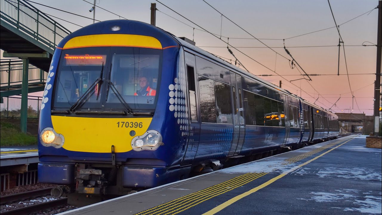 Class 170s Return to the North Berwick Line - 28th November 2021