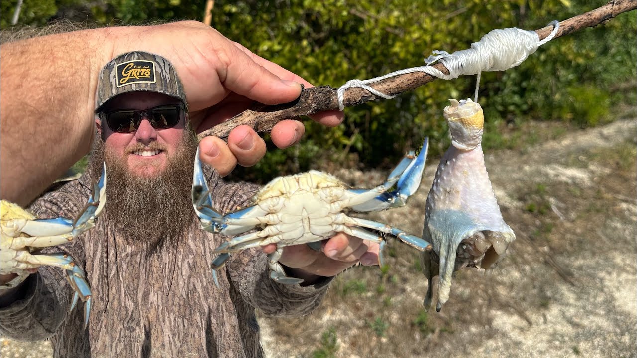The Secret to Catching Crabs without Traps | Florida Blue Crabs | Catch Clean Cook