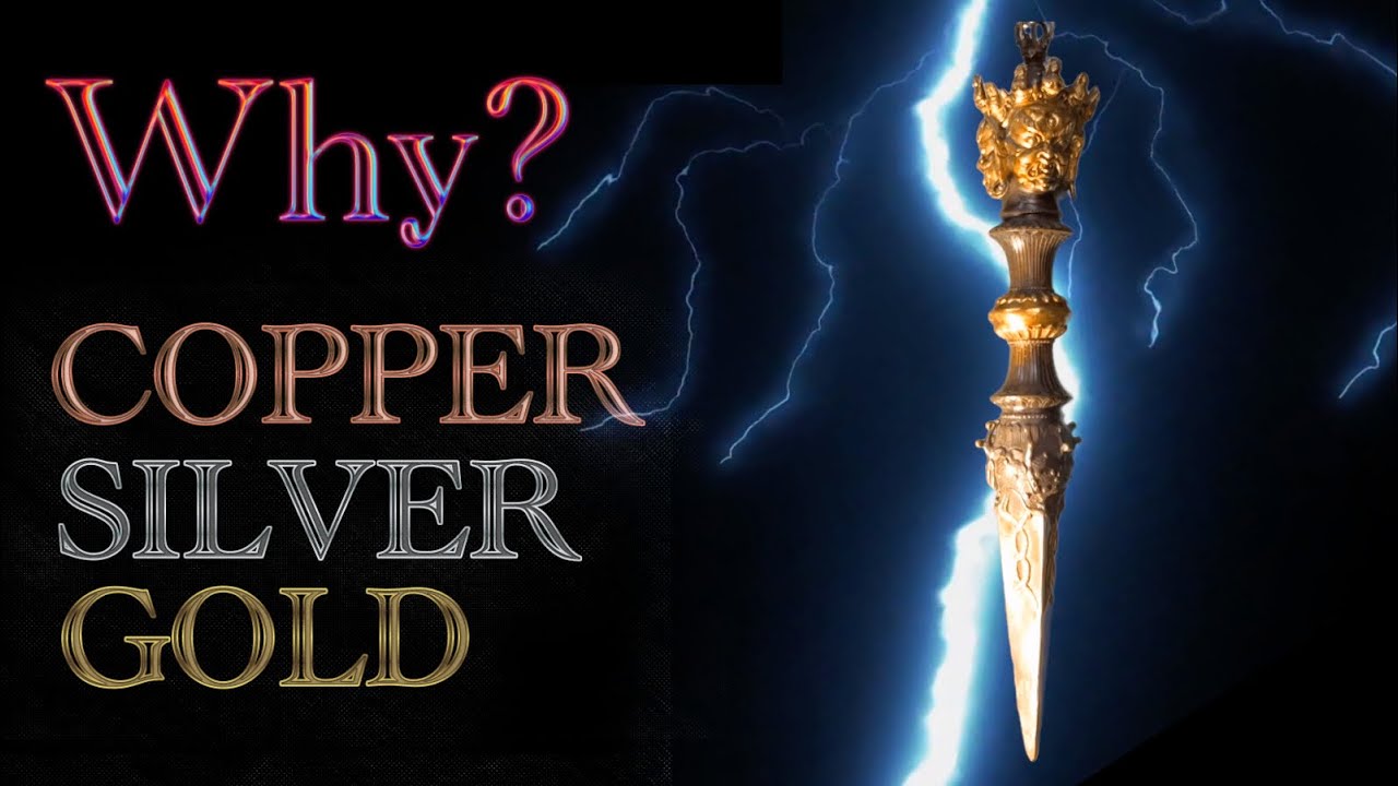Why is the Phurba made from - Copper Silver Gold ? #Guru Padmasambhava