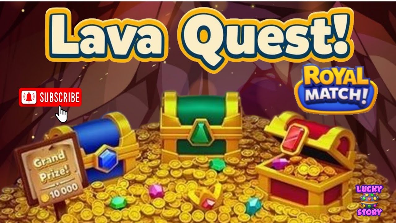 Royal Match Game Lava Quest Level 6260-6269 Area 81