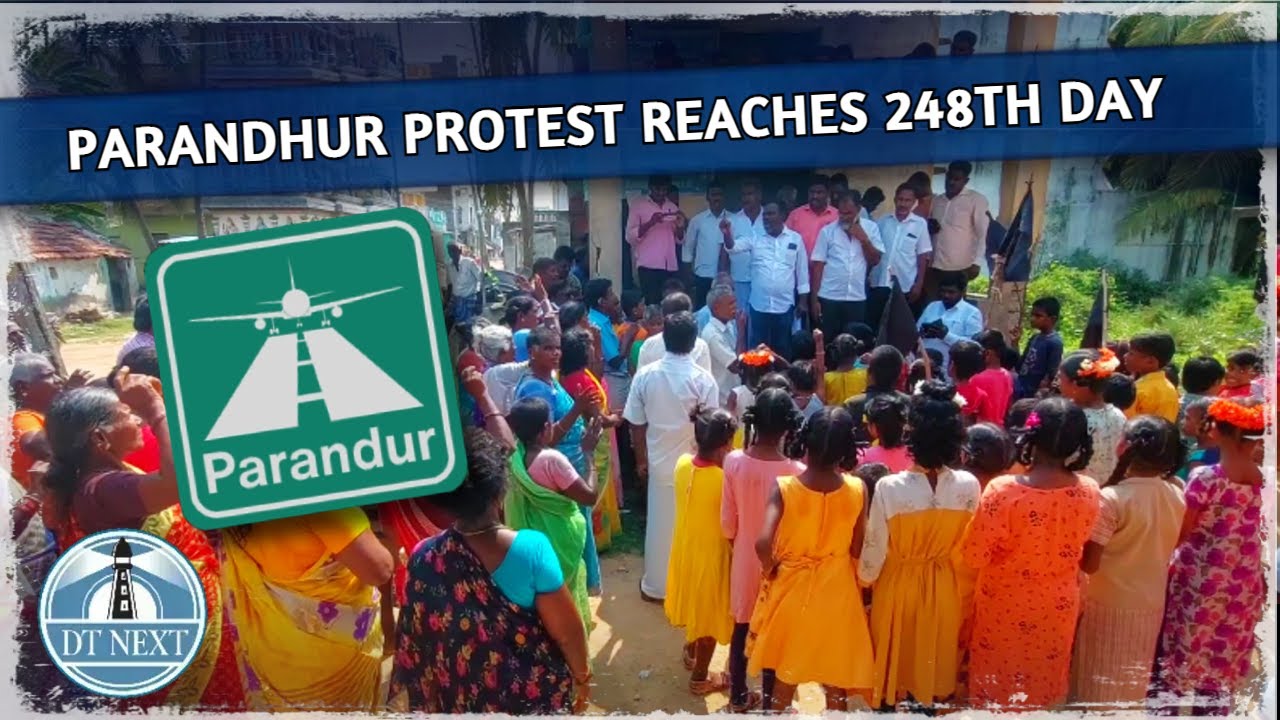 Parandur protest reaches 248th day | Dt Next