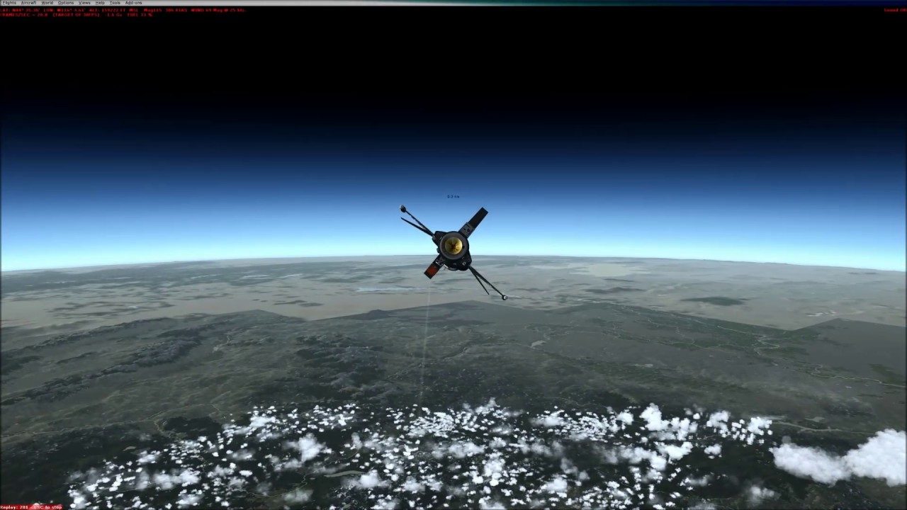 FSX Xtreme Prototypes  X-15 in Orbx CRM