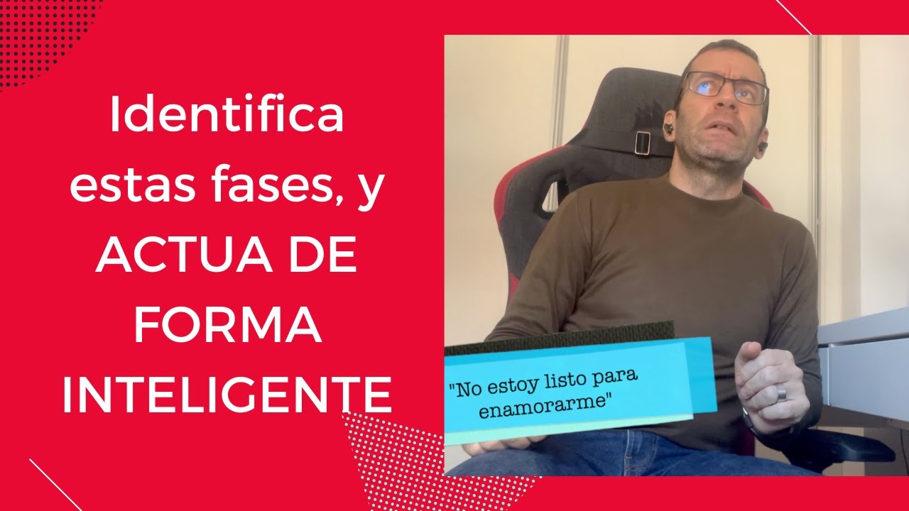 Las 4 ETAPAS que SI o SI te muestra una persona con filofobia o miedo al compromiso.