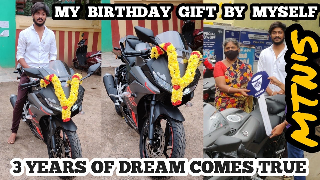❤️ FINALLY ❤️ MY BIRTHDAY GIFT BY MYSELF 🤣 | R15 V3 TAKING DELIVERY | Mech Tamil Nahom
