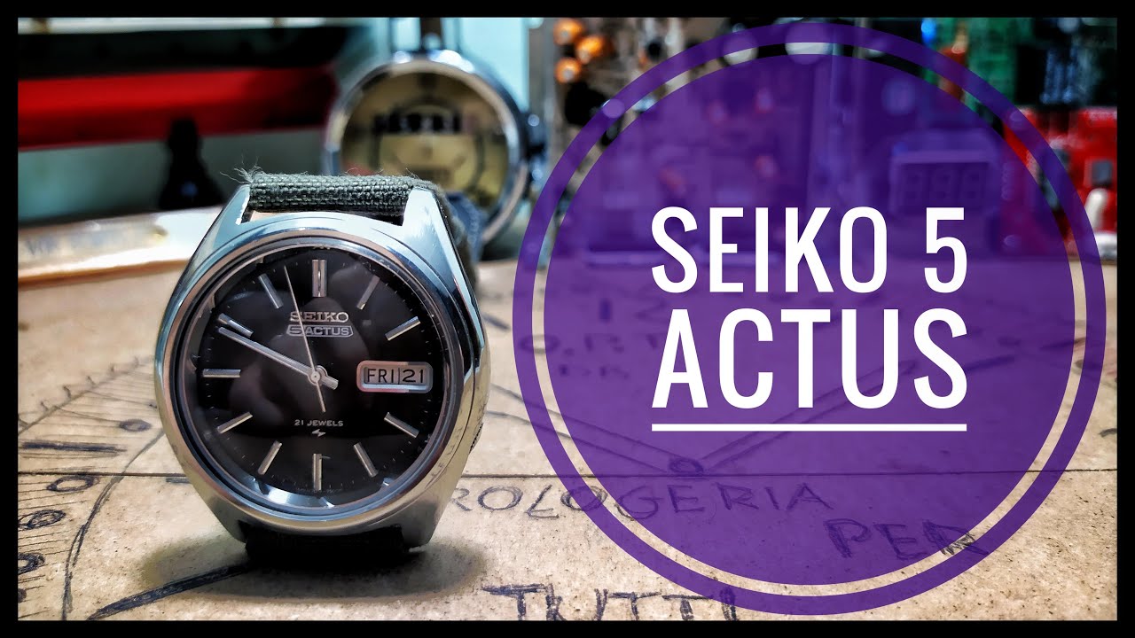 Recensione: Seiko 5 Actus 7019 7060 watch review. Orologio immortale!