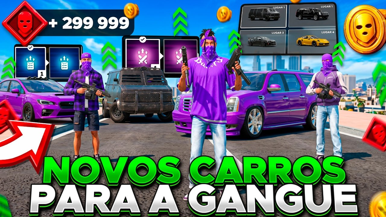 COMPREI TUDO PARA GANGUE! TOMAMOS O TERRIT&Oacute;RIO FLEX CITY