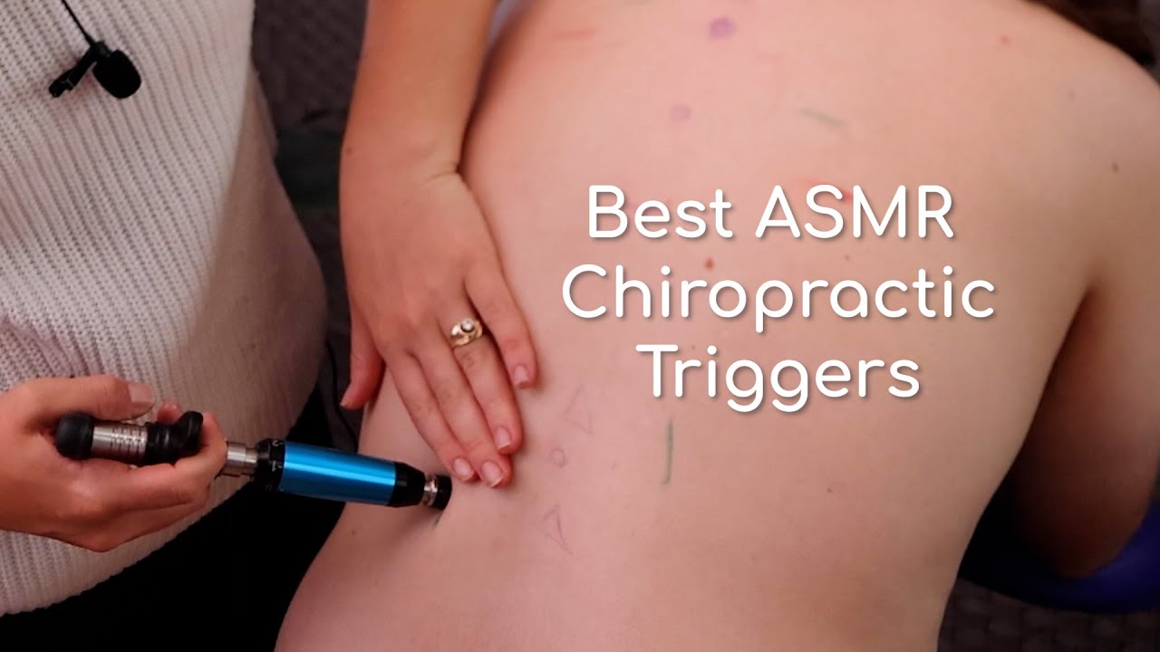 [ASMR] Most Relaxing Chiropractic Triggers | Activator, Back Cracks & Nervoscope