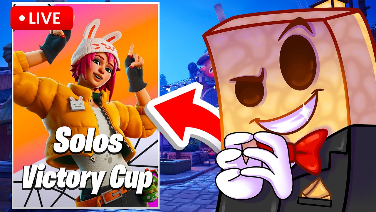 🔴LIVE - SOLO VICTORY CUP (Fortnite)