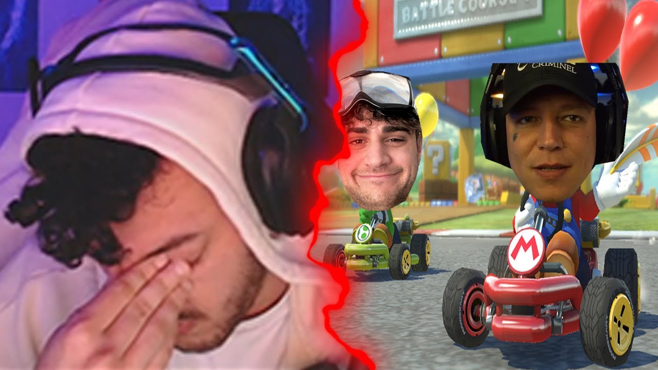 RAGE beim 6000€ MARIO KART TURNIER mit MONTE, ELIASN97 & CO😂