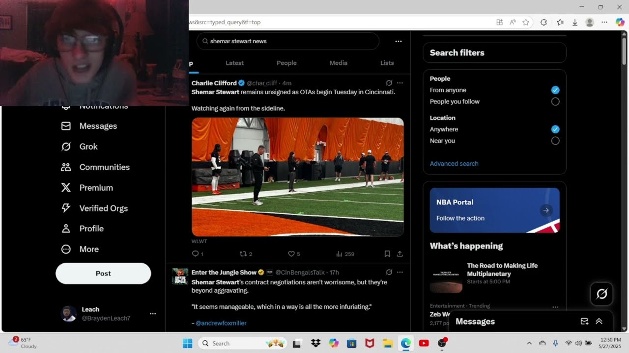 Leach reacts TO Shemar Stewart Remains Unsigned as OTAs Begin | May 27, 2025!