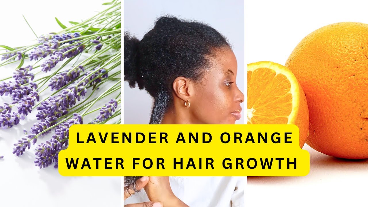 DIY HAIR GROWTH SPRAY | Homemade Hair growth toner | Orange peel | lavender