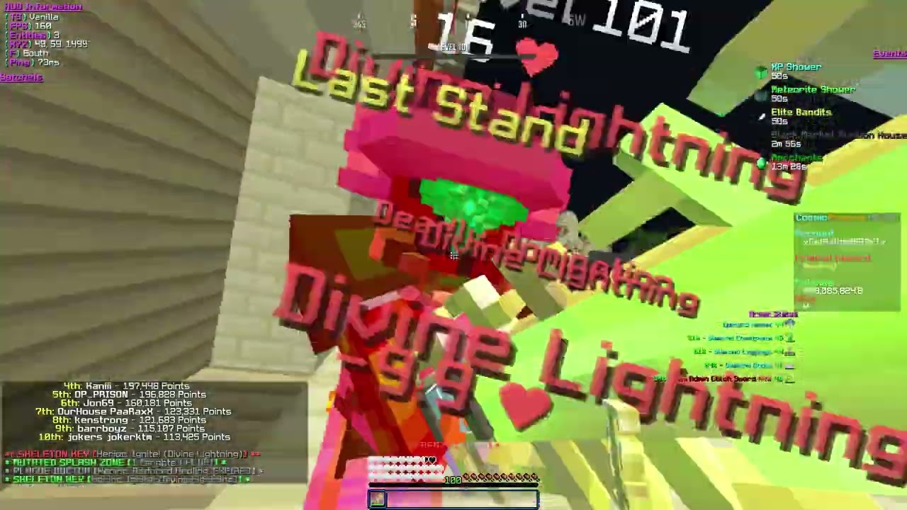 Cosmic Prisons | Tons of *GODSET* kills, risk inventory duels and MORE! + GIVEAWAY WINNERS!