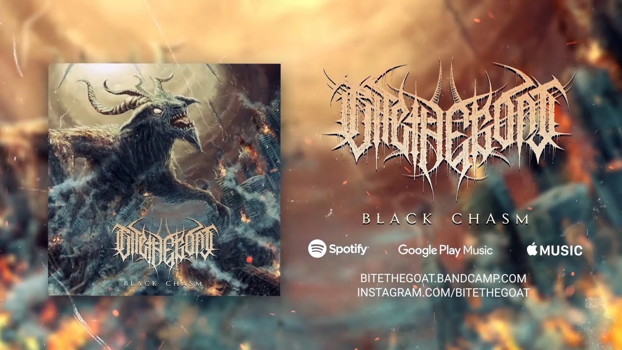 BITE THE GOAT - BLACK CHASM [OFFICIAL LYRIC VIDEO] (2019) SW EXCLUSIVE