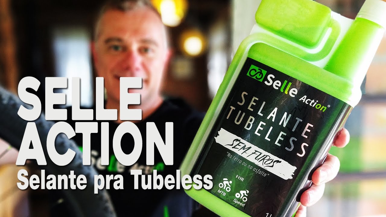 Pneu Furado Nunca Mais | Selle Action Selante para Tubeless mais rápido do mercado