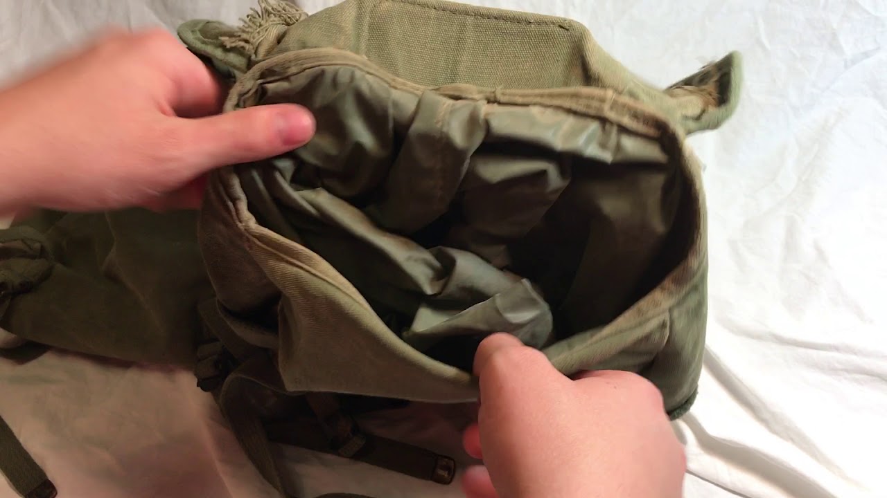 Difference Between M1956 and M1961 Buttpacks