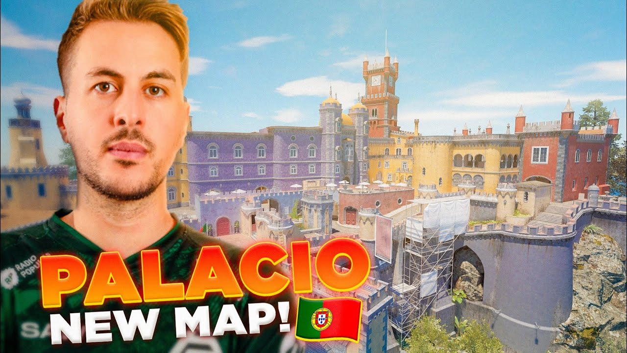 ROMAN JOGA CS2 NO NOVO MAPA PORTUGUÊS!! - PALACIO