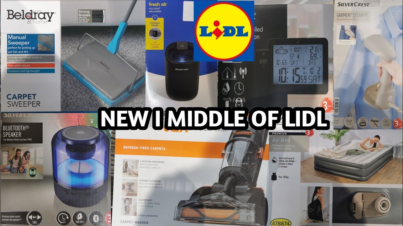 NEW IN MIDDLE OF LIDL THIS WEEK/COME SHOP WITH ME/LIDL UK