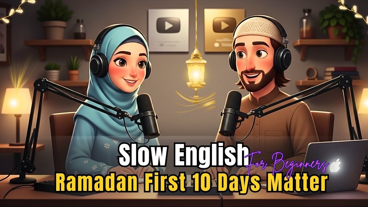 Ramadan First 10 Days | Simple Action Plan for Beginners | Slow English Podcast