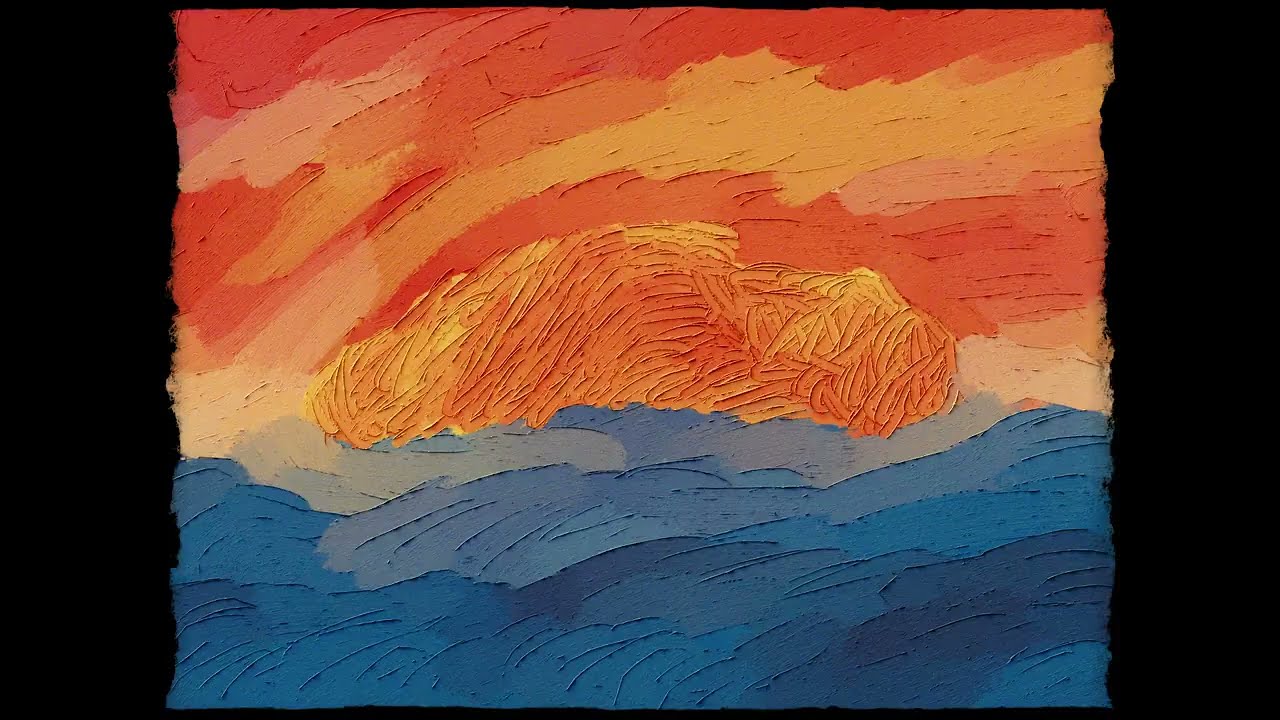 Oil Paint Animation Test Rebelle 8 / Moho Pro 14