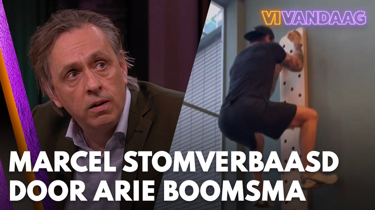 Marcel van Roosmalen stomverbaasd door filmpje Arie Boomsma: ‘Waarom?!’ | VI VANDAAG