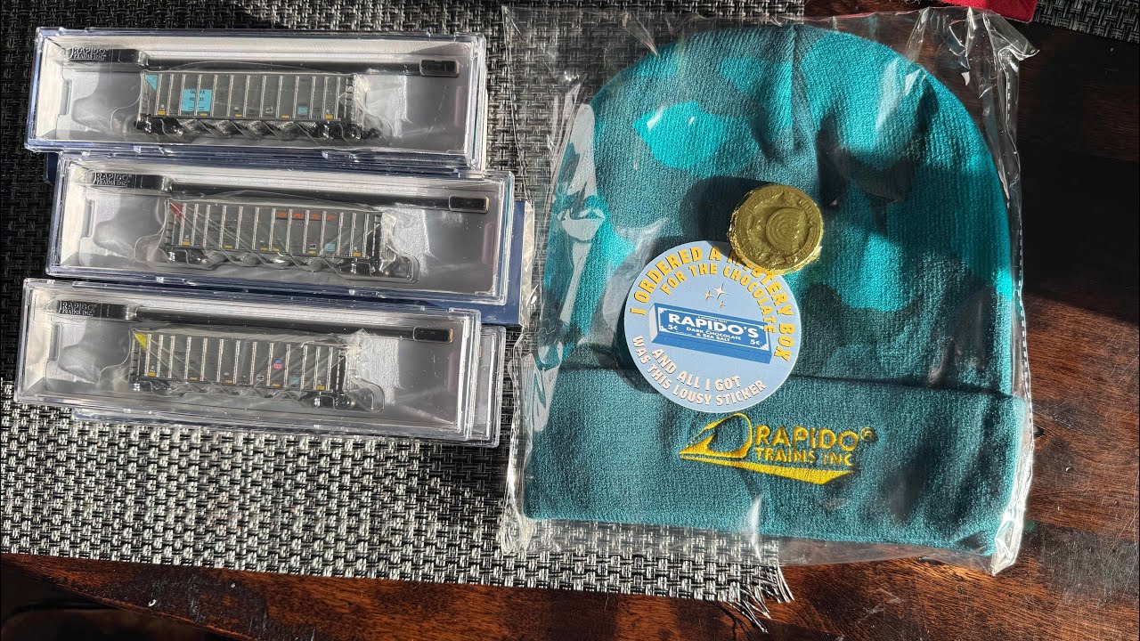 Unboxing Rapido Trains n scale US mystery box