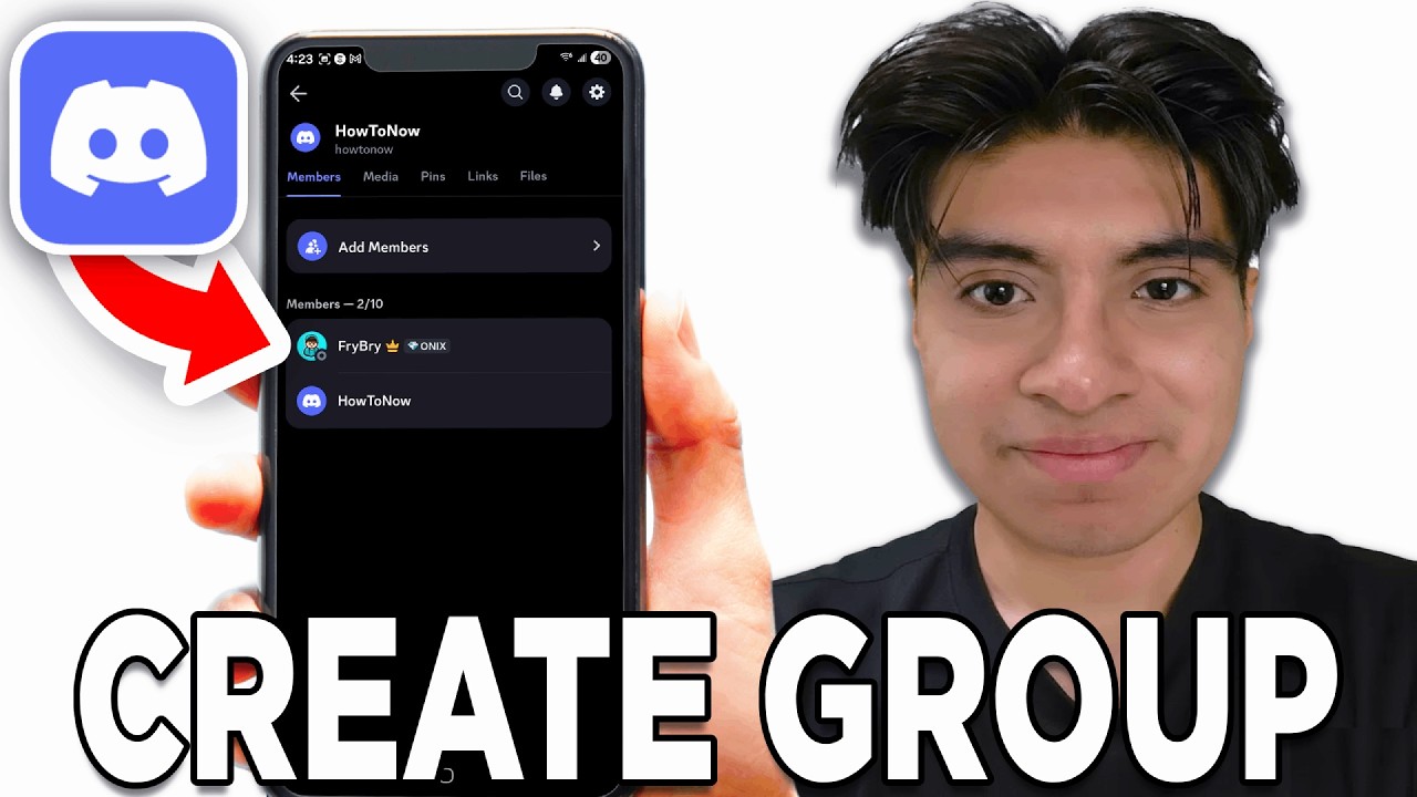 How To Create Group On Discord On Mobile! - Tutorial