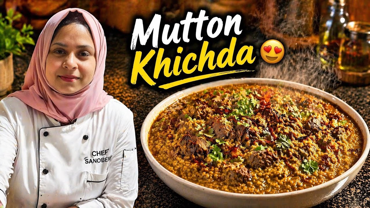 Mutton Khichda | Easy and quick Iftar Recipe | Ramadan Series Day 19