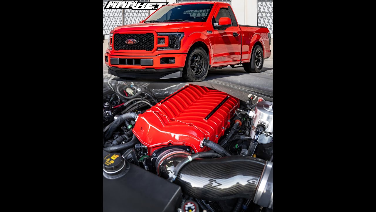 1003whp 9-Second Whipple Supercharged 2018 Ford F-150 XL For Sale