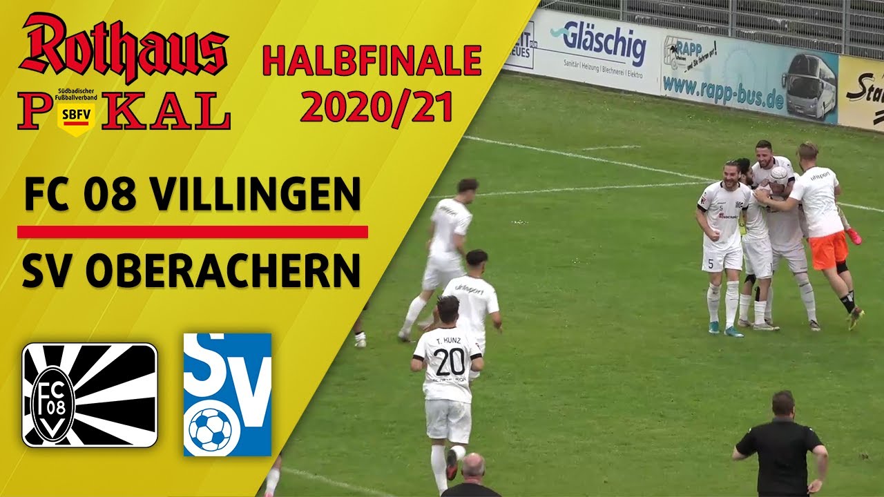 HIGHLIGHTS FC 08 Villingen - SV Oberachern (Halbfinale im SBFV-Rothaus-Pokal 2020/21)
