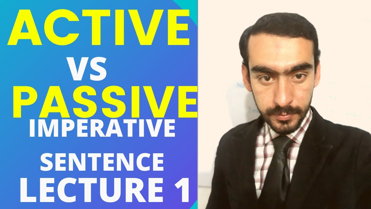 Imperative sentences active Into passive voice !! Urdu/Hindi
