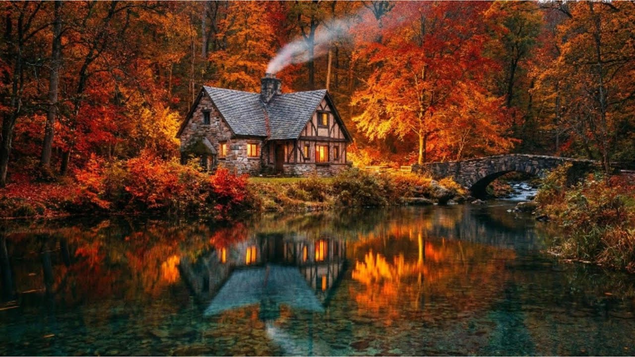 Vibrant Autumn Nature | Peaceful Fall Scenery for Relaxation