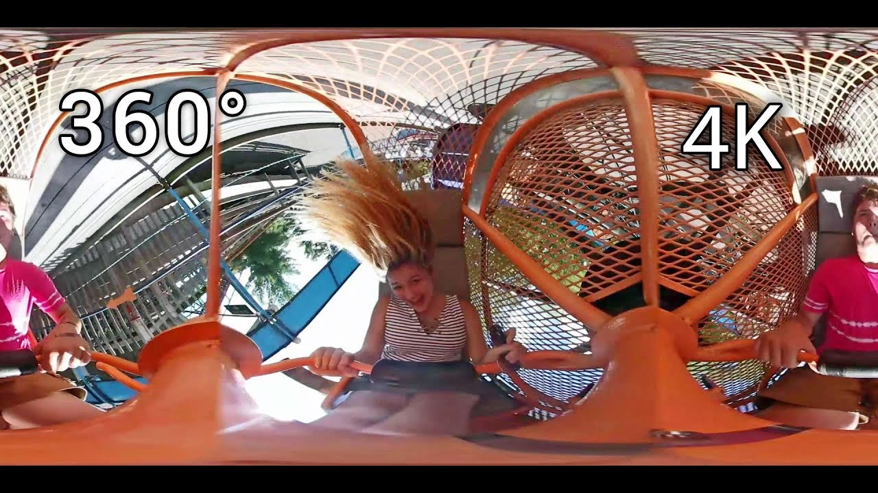 Looper 360° on-ride 4K POV Knoebels Amusement Park