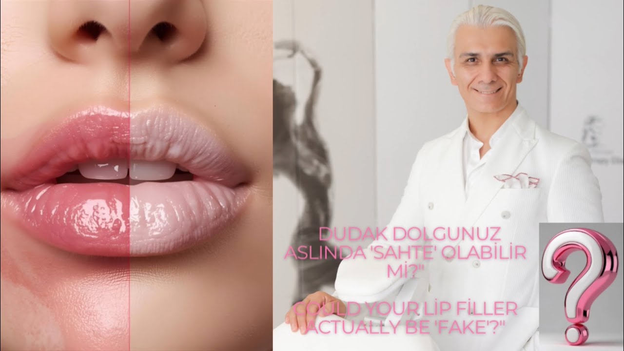 DUDAK DOLGUNUZ ASLINDA 'SAHTE' OLABİLİR Mİ?-COULD YOUR LIP FILLER ACTUALLY BE 'FAKE'?