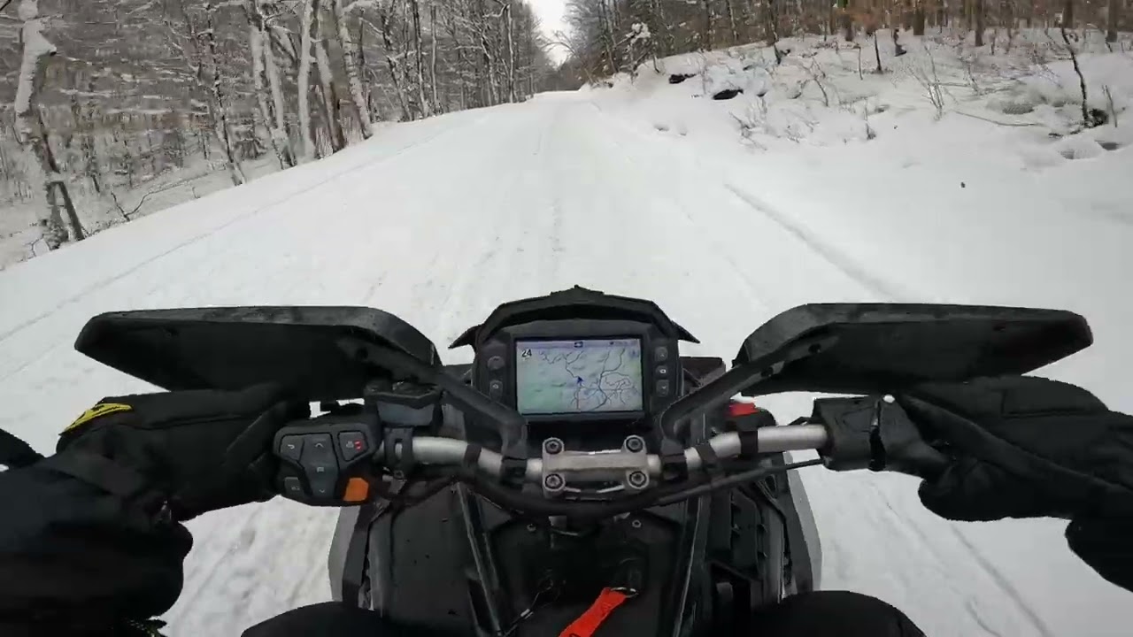 Old forge snowmobiling 1/7/26