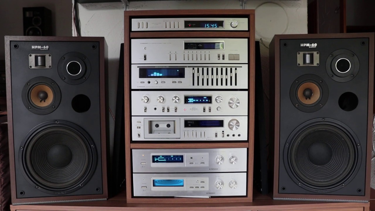 Pioneer SA-710 RG-2 SG-50M with Pioneer HPM-60 ( DT-500 TX-710 CT-300 SR-303 )