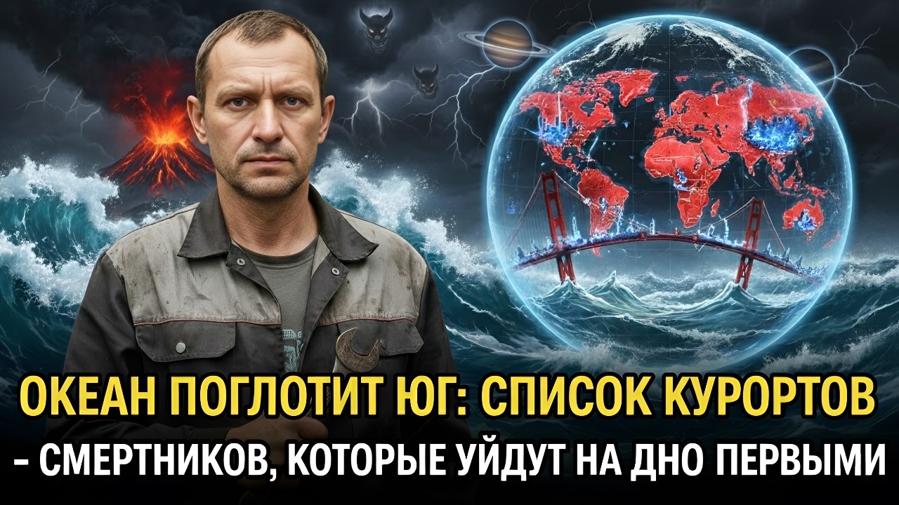 «Я УМЕР И ВЕРНУЛСЯ!» Иисус назвал зоны Юга, которые уйдут под воду в 2026 году. Список СМЕРТИ!