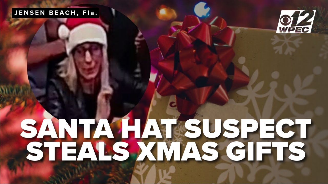 TOY THEFT: Woman in Santa hat takes donation box from local restaurant, sheriff says