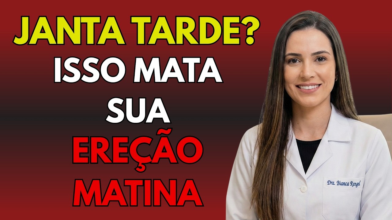 O que acontece com sua Ereção Matinal se você Come Tarde da Noite?