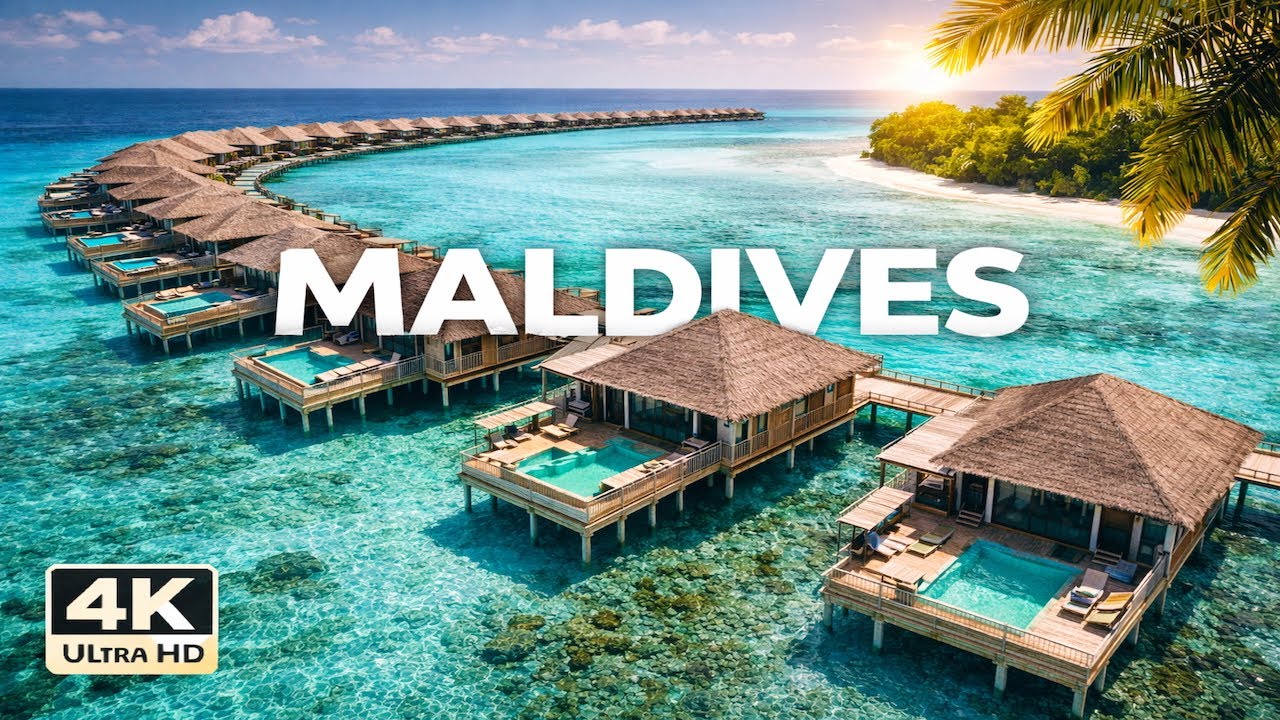 Maldives 4K Relaxing Drone Footage